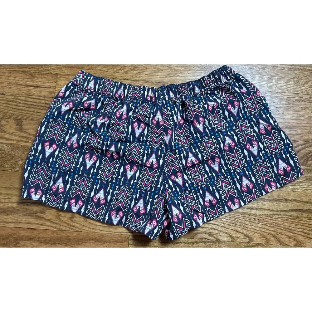 Patagonia Womens Barely Baggies Shorts Large Aztec Geometric 2.5” Unlined - Picture 6 of 7